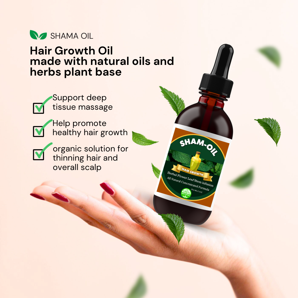 SHAM OIL HAIR GROWTH